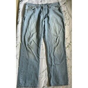 Mens Cinch Relaxed Fit Denim Blue Jeans. MB92834012 Size 38X32 Farmhand Chores